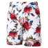 Men's Printed Drawstring Casual Summer Beach Shorts