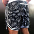 Men's Printed Outdoor Fitness Sport Athletic Mesh Shorts