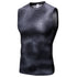 Men's Printing Bodybuilding Skinny Stretch Workout Tank