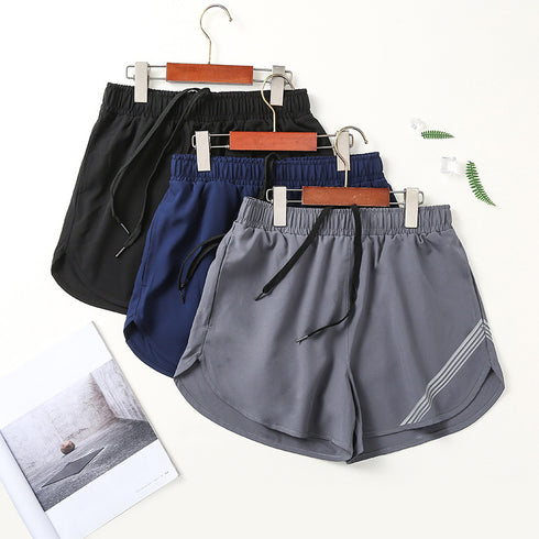 Men's Quick-Dry Athletic Jogger Shorts with Pockets