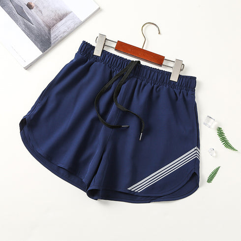 Men's Quick-Dry Athletic Jogger Shorts with Pockets