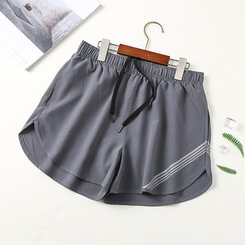 Men's Quick-Dry Athletic Jogger Shorts with Pockets