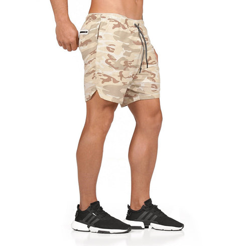 Men’s Quick Dry 2 in 1 Running Shorts with Phone Pockets