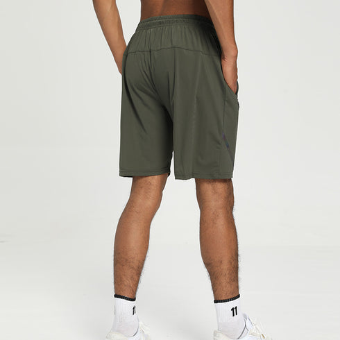 Men's Quick Dry Athletic Hiking Shorts with Zip Pockets