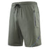 Men's Quick Dry Athletic Hiking Shorts with Zip Pockets