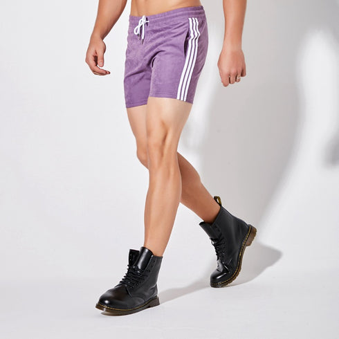 Men's Quick Dry Beach Shorts with Elastic Waistband
