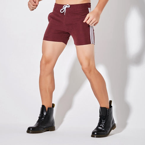 Men's Quick Dry Beach Shorts with Elastic Waistband