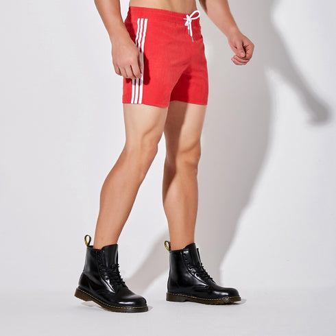 Men's Quick Dry Beach Shorts with Elastic Waistband