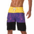 Men's Quick Dry Beach Trunks Swimwear with Mesh Lining