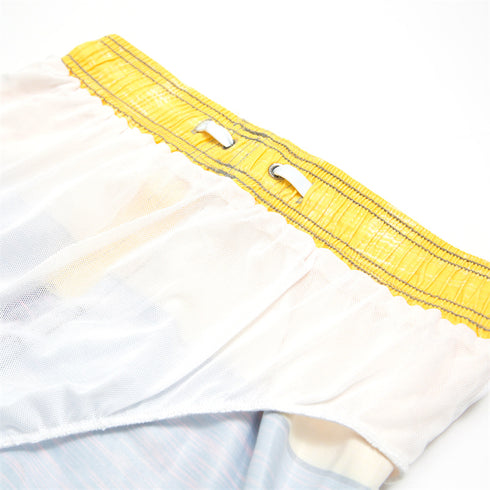 Men's Quick Dry Beach Trunks Swimwear with Mesh Lining