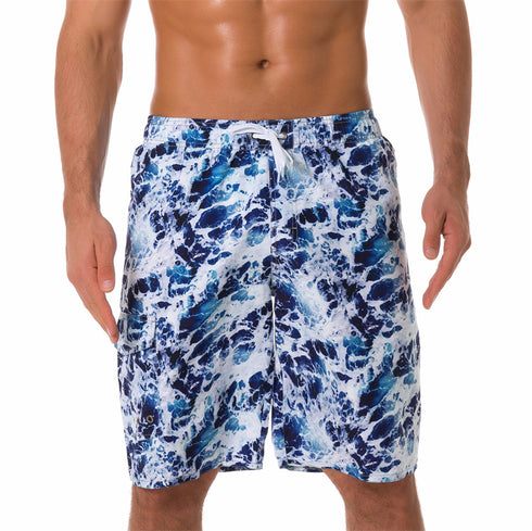 Men's Quick Dry Big & Tall Board Shorts with Mesh Lining