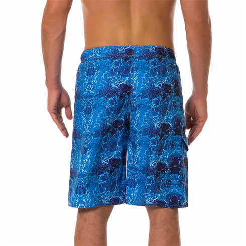 Men's Quick Dry Big & Tall Board Shorts with Mesh Lining
