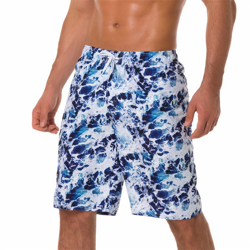 Men's Quick Dry Big & Tall Board Shorts with Mesh Lining