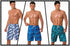 Men's Quick Dry Big & Tall Board Shorts with Mesh Lining