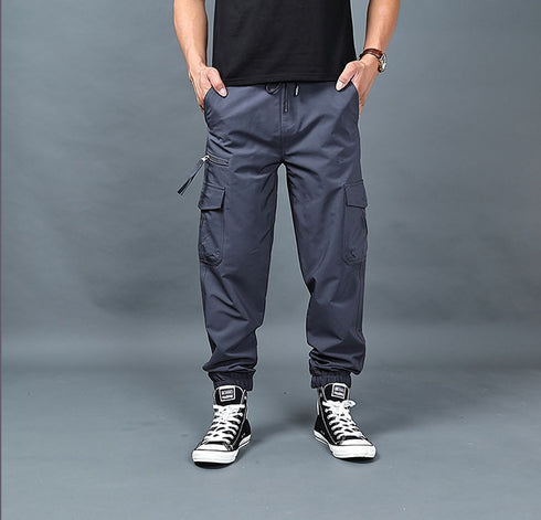 Men's Quick Dry Cargo Pants with Multi-Pockets