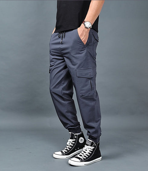 Men's Quick Dry Cargo Pants with Multi-Pockets
