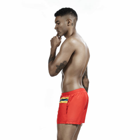 Men's Quick Dry Casual Fit Drawstring Beach Shorts