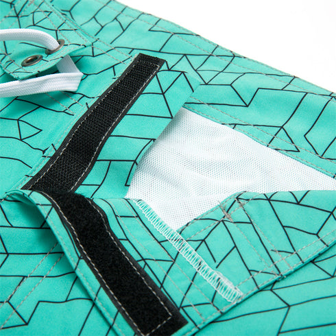 Men's Quick Dry Elastic Waist Surf Swim Trunks