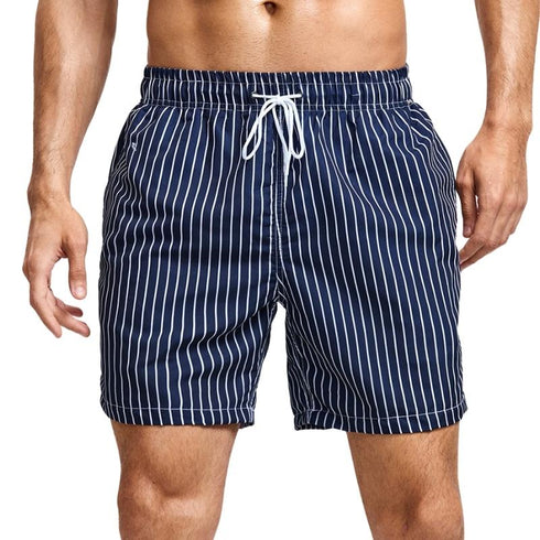 Men's Quick Dry Funny Printed Swim Trunks with Mesh Lining