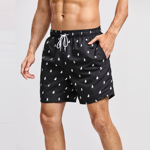 Men's Quick Dry Holiday Swim Trunks Beach Board Shorts