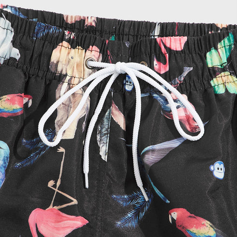 Men's Quick Dry Holiday Swim Trunks Beach Board Shorts