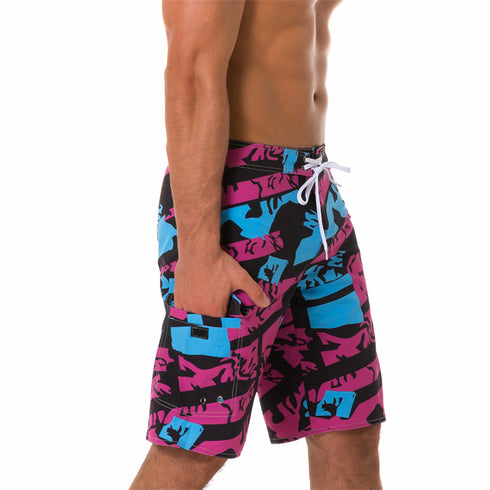 Men's Quick Dry Lightweight Swim Trunks with Lining