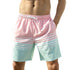 Men's Quick Dry Loose Fit Beach Shorts with Lined
