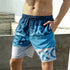 Men's Quick Dry Loose Fit Beach Shorts with Lined