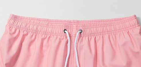 Men's Quick Dry Loose Fit Beach Shorts with Lined