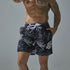 Men's Quick Dry Printed Beach Board Shorts with Mesh Lining