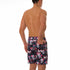 Men's Quick Dry Printed Outdoor Swim Trunks with Mesh Lining
