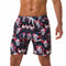 Men's Quick Dry Printed Outdoor Swim Trunks with Mesh Lining