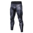 Men's Quick Dry Running Skinny Printing Stretchy Pants