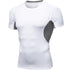 Men's Quick Dry Workout Exercise Running Skinny T-shirt