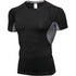 Men's Quick Dry Workout Exercise Running Skinny T-shirt