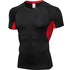 Men's Quick Dry Workout Exercise Running Skinny T-shirt