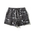 Men's Quick Drying Cartoon Printed Beach Shorts