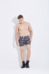 Men's Quick Drying Cartoon Printed Beach Shorts