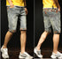 Men's Relaxed Casual Urban Streetwear Jean Denim Shorts