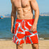 Men's Relaxed Dry Mesh Lined Summer Beach Shorts