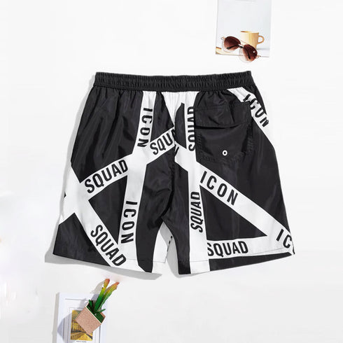 Men's Relaxed Dry Mesh Lined Summer Beach Shorts