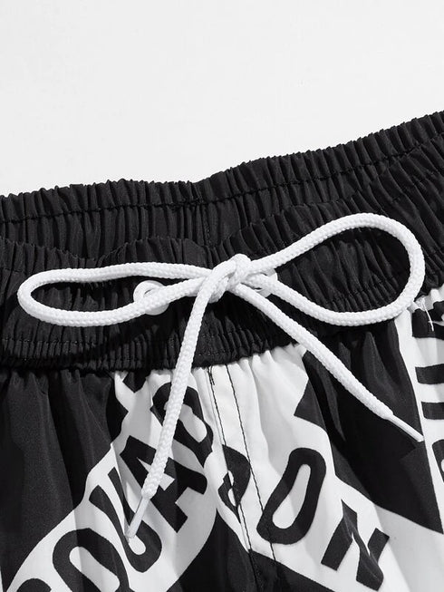 Men's Relaxed Dry Mesh Lined Summer Beach Shorts