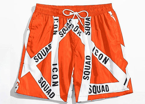 Men's Relaxed Dry Mesh Lined Summer Beach Shorts