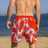 Men's Relaxed Dry Mesh Lined Summer Beach Shorts