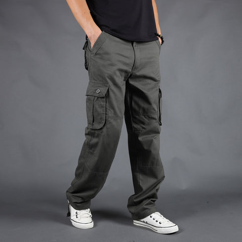 Men's Relaxed Fit Cargo Pant-Reg with Pockets