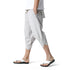 Men's Relaxed Fit Casual Capri Harem Pants with Pockets