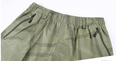 Men's Relaxed Fit High Waist Cotton Sweat Workout Shorts