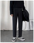 Men’s Relaxed Fit Pleated Stretch Dress Pants