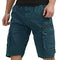 Men's Relaxed Fit Solid Hiking Athletic Cargo Shorts