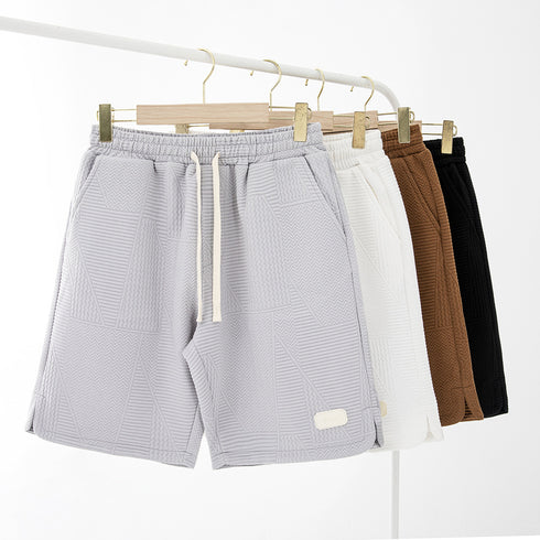 Men's Relaxed Lightweight Jogging Shorts with Pockets